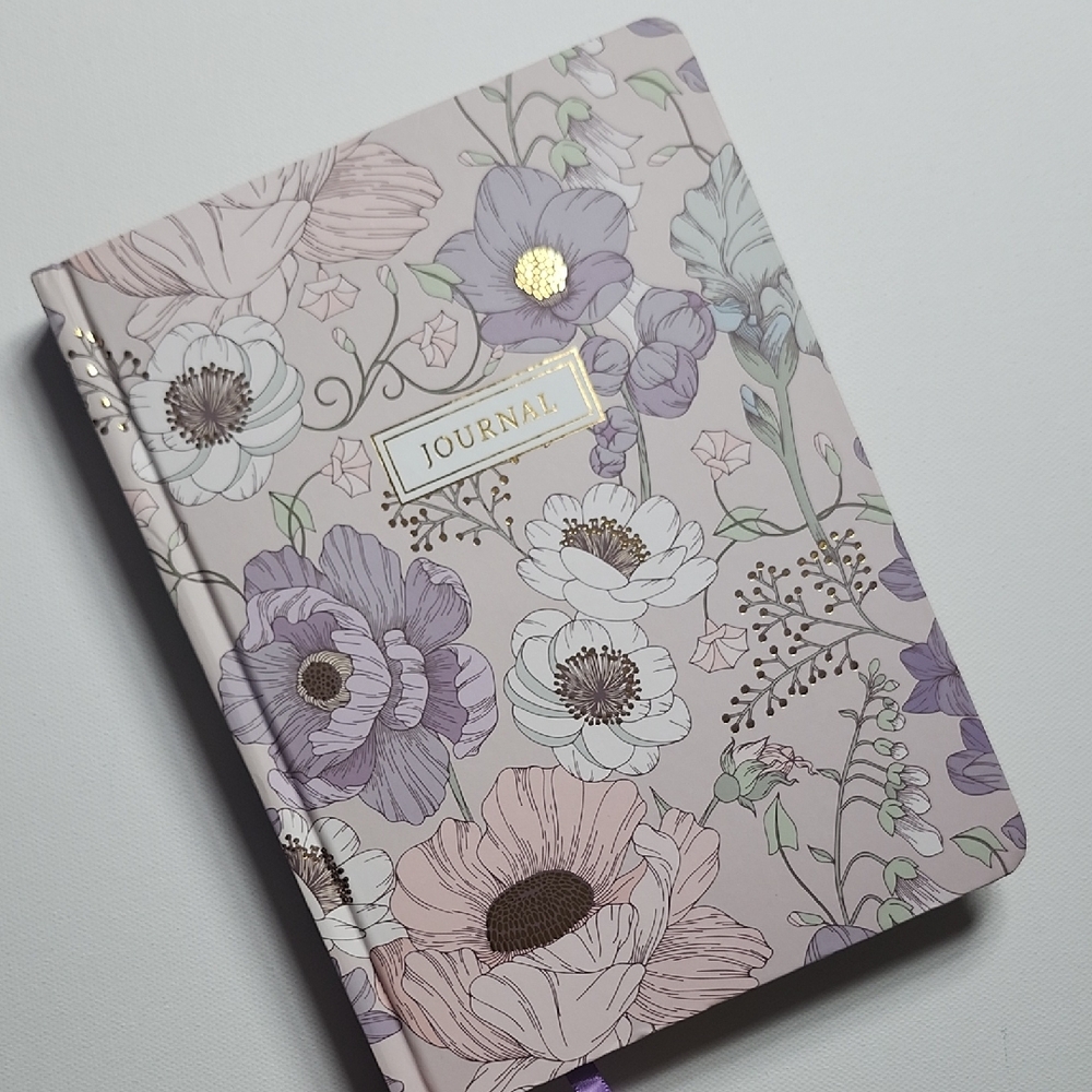 James Burke Lavender Floral Journal NEW